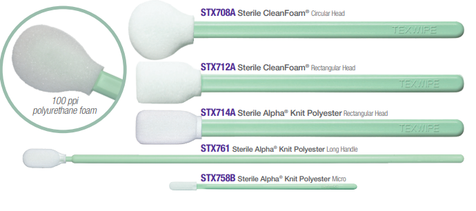 cleanfoam sterile swabs