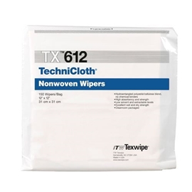 TechniCloth® TX612 Dry, Non-Sterile, cellulose/polyester, nonwoven wipers