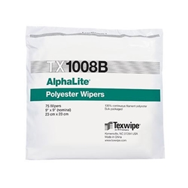 AlphaLite® TX1008B Dry Cleanroom Wipers, Non-Sterile