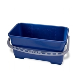 AlphaMop™ Polypropylene Rectangular Bucket Blue TX7061