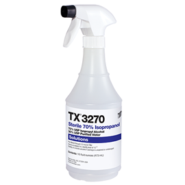 70% Isopropyl Alcohol (IPA), Sterile TX3270