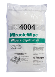 MiracleWipe® TX4004 Dry, Non-Sterile, 100% nylon wipers