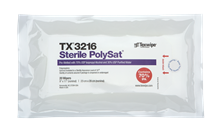 PolySat® TX3216 Sterile 100% polypropylene wipers pre-wetted with USP-grade 70% IPA/ 30% DIW