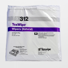 TexWipe® TX312 Dry cotton, Non-Sterile wipers