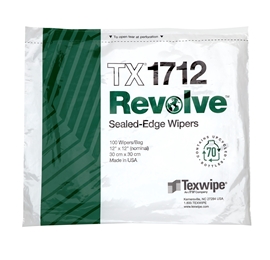 REVOLVE™ TX1712 Dry, Non-Sterile, Sealed Edge Wipers