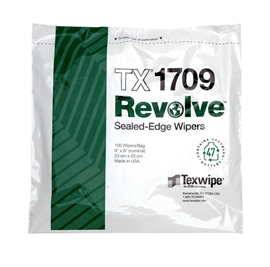 REVOLVE™ TX1709 Dry, Non-Sterile, Sealed Edge Wipers