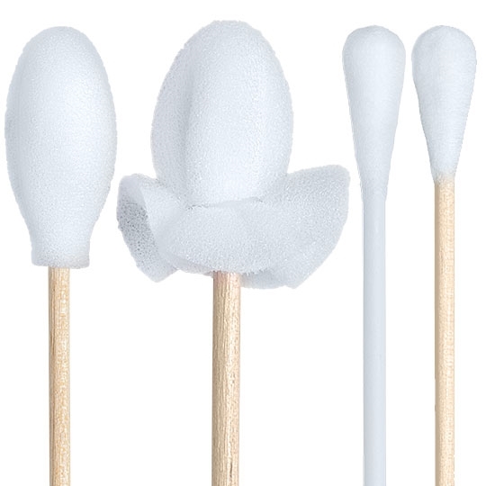 Cotton Swabs - Made from 100% Cotton Fiber is a Highly Sorbent