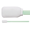 Alpha® Polyester Knit TX715 Large Cleaning Validation Swab with Notched Handle, Non-Sterile