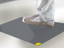 25" x 45" CleanStep™ Adhesive Mat, Gray AMA254581G