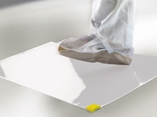 25" x 45" CleanStep™ Adhesive Mat, White AMA254581W