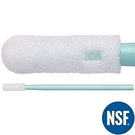 CleanFoam® TX742B Small Cleanroom Swab with Rigid Tip, Non-Sterile NSF