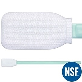 Alpha® Polyester Knit TX714A Large Cleanroom Swab, Non-Sterile NSF