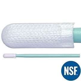 Alpha® Polyester Knit TX743B Small Cleanroom Swab, Non-Sterile NSF