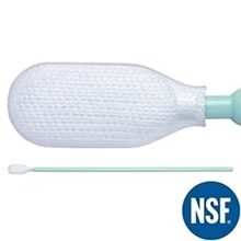 Alpha® Polyester Knit TX761 Cleanroom Swab with Long Handle, Non-Sterile NSF