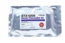 Sterile ThermaSat™ 60 Polyester Wipers, Pre-Wetted with 70% IPA / 30% DI Water STX4305