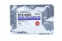Sterile ThermaSat™ 60 Polyester Wipers, Pre-Wetted with 70% IPA / 30% DI Water - STX4303	