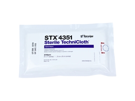 Sterile TechniCloth® Polyester/Cellulose Wipers Dry Wipes STX4351	